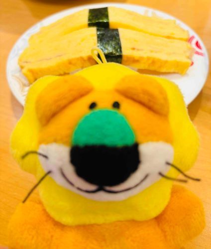 おすしを食べたよ
僕と同じきいろ💛