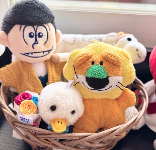 ふかふかの仲間たちだよー