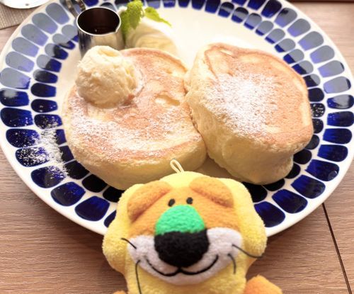 ふかふかパンケーキだよ🥞