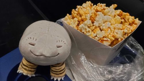 映画と言えばのポップコーンはキャラメル派です
