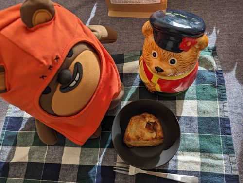 やっぱりスコーンを食べるうちゃ