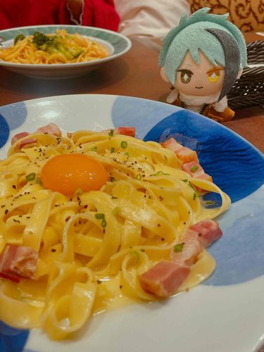 ひさしぶりの がいしょくです 