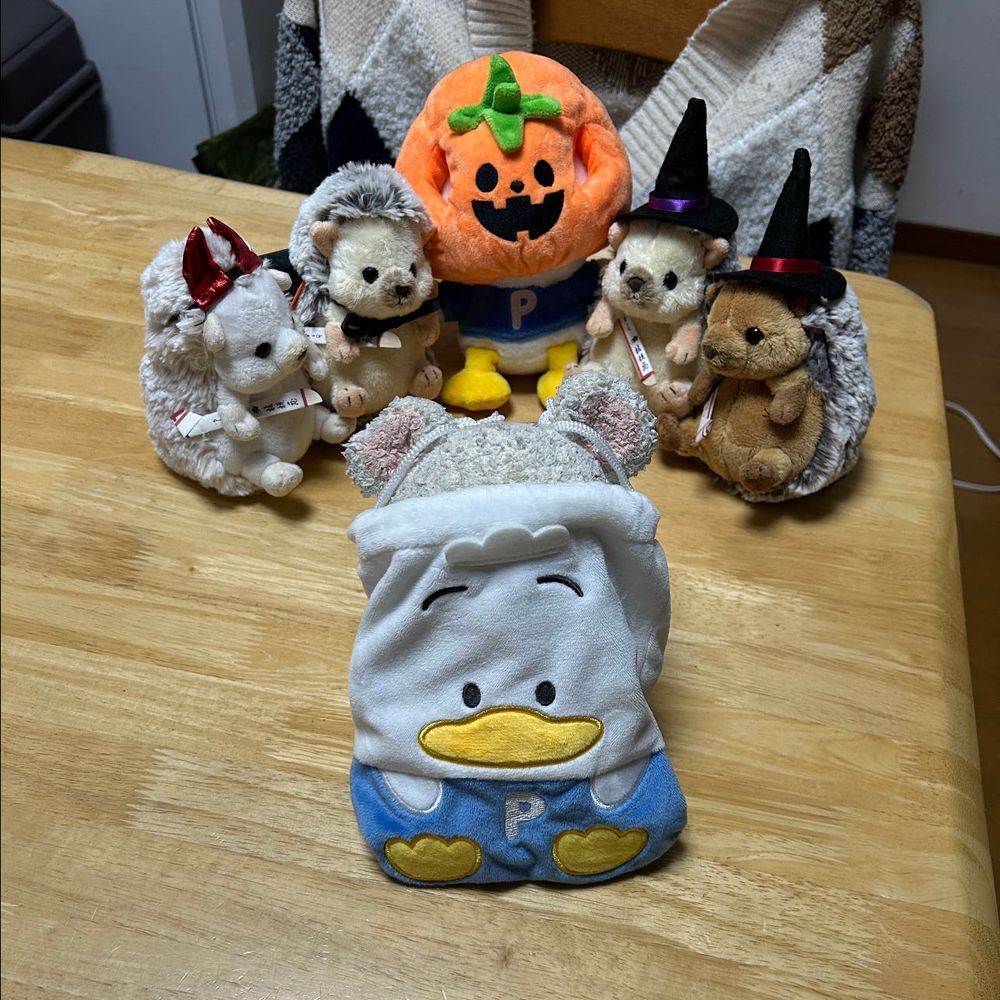 トリックオアトリート‼️
さあ、お菓子を食べよう✨
ハロウィンっぽいお菓子で気分アゲアゲだ〜👻🧙♀️👿
わぁ〜お皿にいっぱいのおばけ〜👻
あははは❣️
ふわもこのみんな〜
ハッピーハロウィン🎃👻