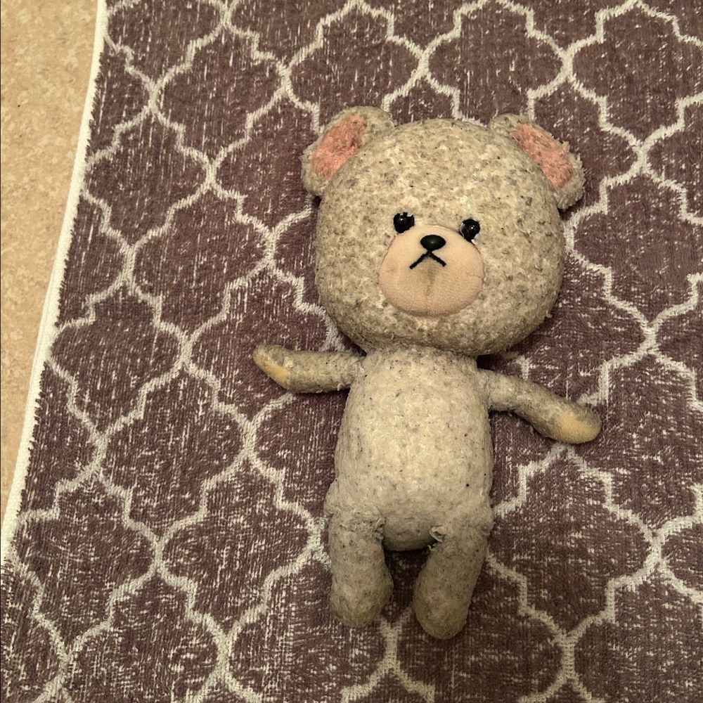 その後…
①
ゆずレモン臭とはこれでお別れだ🛁
お〜い、ぴーしゃん繊細な布ものだから、エマールにしてくれぇ〜‼️
②
お風呂上がり🛀
…この後はトルネードスピン🌪️
お家の人が高速コーヒーカップだって言い張るけど、そんな可愛いアトラクションじゃない❌
③
けっこうなお手前で…😵‍💫
④
お天気の都合でサーキュレーターの上へ❗️
ぺくちゃん、興味津々で見てるよ💦
ねぇ…見過ぎじゃない？