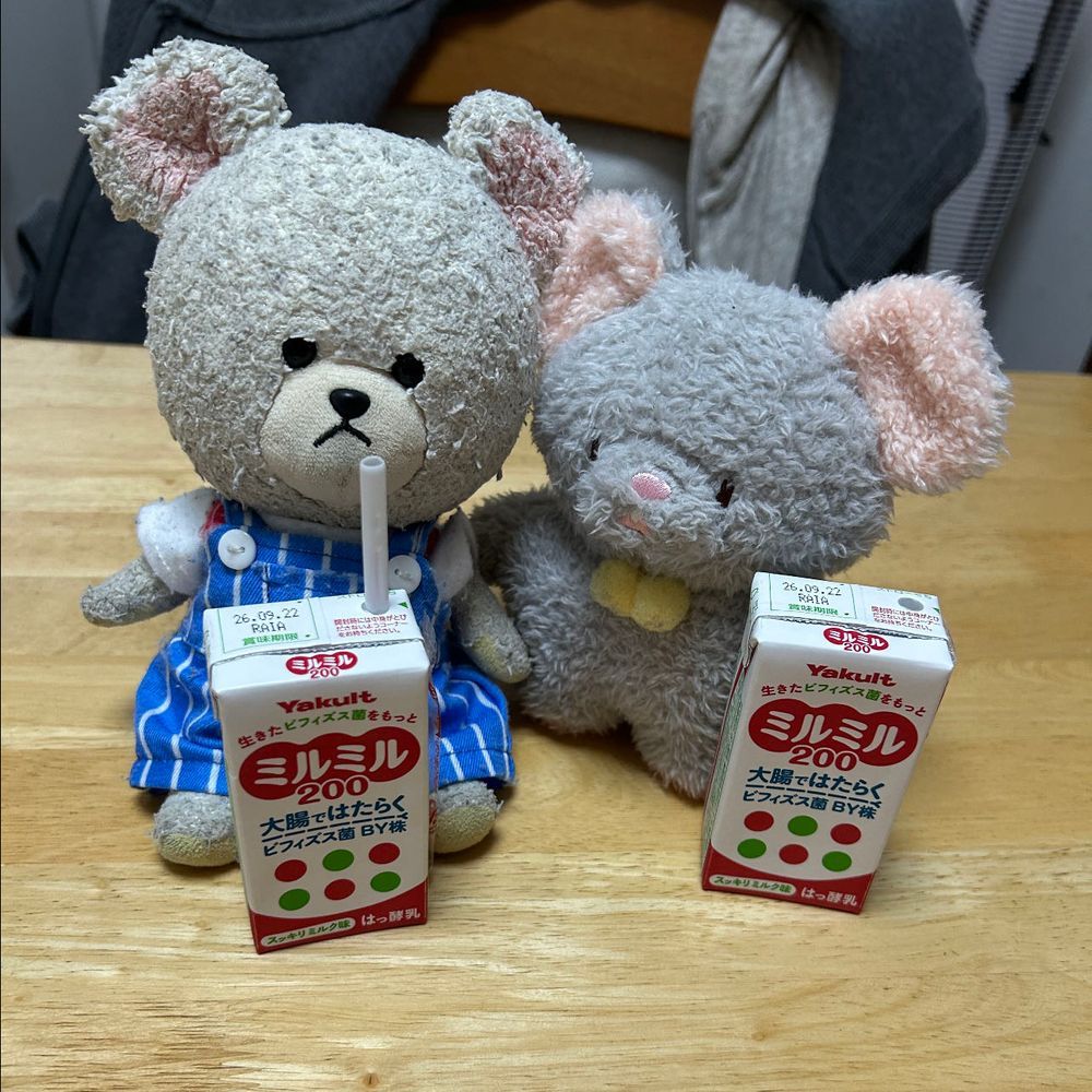 しろちゃんに教えてもらったパスタ🍝
生パスタってのも、フェットチーネみたいなのも魅力的❣️
もちっと感最高👍
お味もよかった😍途中粉チーズでさらに味を足しちゃうぴーしゃんとちゅうたん🤭
仕上げは仲良くミルミルで乾杯
海老につられてうぱたんが様子見に👀
お家の人、海老っす様を冷凍庫に連れ込んだ😭いつ食べるの〜？？💦