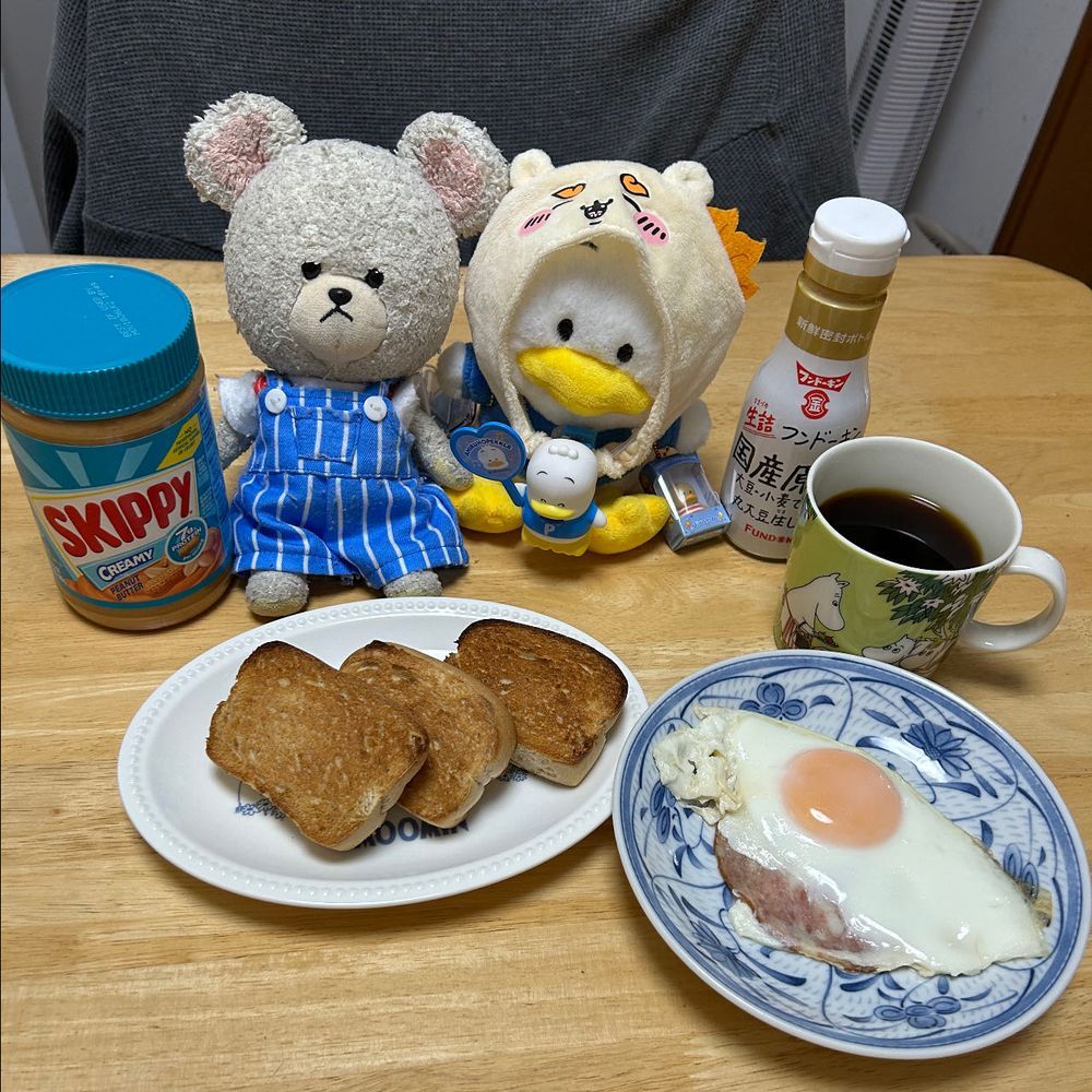 ぺくちゃん、これはね日もちするパンなんだって🍞初めて買ったね〜👛
いろんなお味🤤
これはしっかり焼かなきゃいけないらしい❗️こんがり焼いて、今日はピーナッツ塗って食べよう🥜