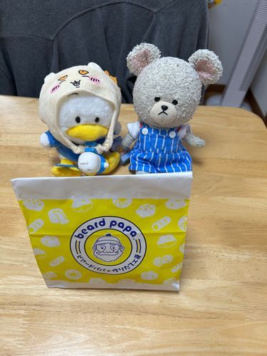 シュークリーム欲が振り切れたら、ゴー🚙
GODIVAとチーズケーキのやつ✨
みんな期待の目👀
後ろ姿のぺくちゃん？
こんな感じ🤭なかなかのガン見👀‼️