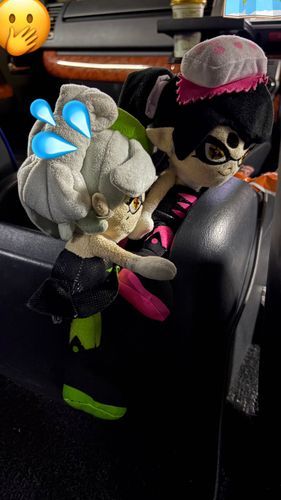 まさかのアオリ🩷は運転しようとしてる…そしてそれを止めるホタル💚は汗汗や…
アオリ？あんた仮免許でも落ちてるという噂あるし運転やめとけ！？