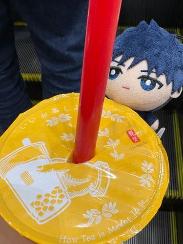 そして昨日の話ですが主はこないだ飲んだのにまた飲んでます…w
「お前どんだけゴンチャ飲むんだよ」との事…
たしかに飲み過ぎかも？🤔