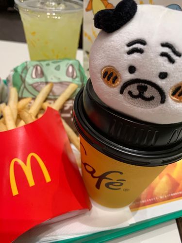 マックでポケモンに会う💗