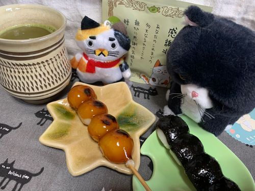 みたらしとごま団子