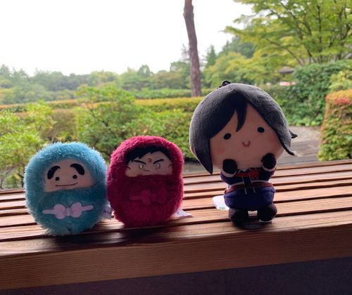 お伴を連れている🌸