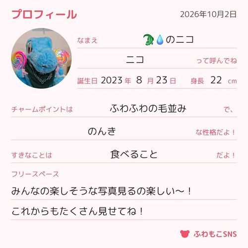 みんな、よろしくね～～🐊🐊🐊✨