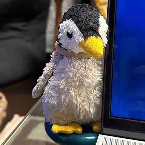 何だか久しぶりペンね！
パソコンのセットアップに夢中で全然かまってもらえないペン〜😭😭はやく終わらせるペン！！