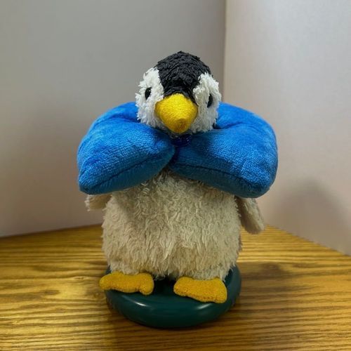 買ってもらったネックピロー、サイズこれで合っているのかペン…？大きいペンよね…？