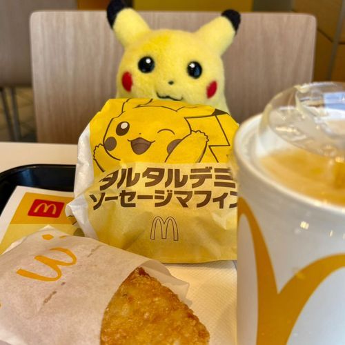 朝から食べちゃったぴ♪