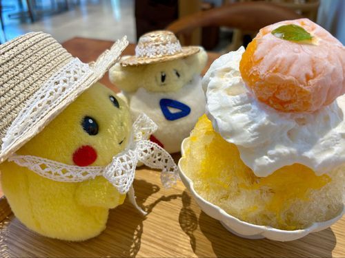 かき氷つめたーい♪