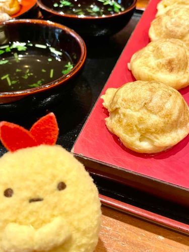 ふわふわ明石焼きは カロリーゼロなんだって！
