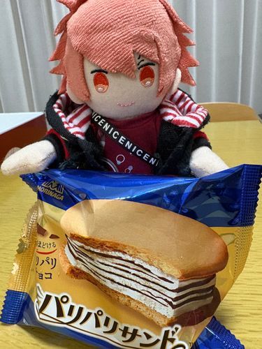おやつ食べるんだー