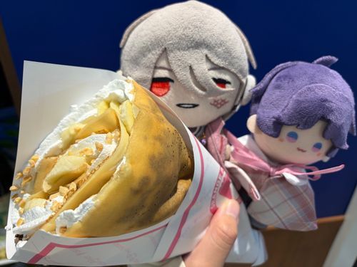 1ヶ月のじっしゅうがおわってつかれたごしゅじん

めちゃでかくれーぷたべる!

ぼくもーー！！！！