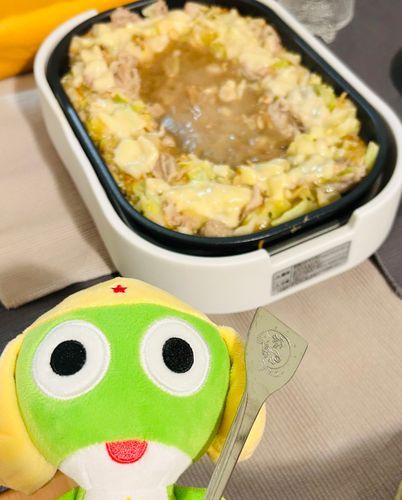 おうちもんじゃであります！ベビースターラーメンがこれをおいしくさせる