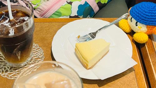 チーズケーキをご馳走になりました！
ありがとうございます！美味しかったです(*'▽'*)