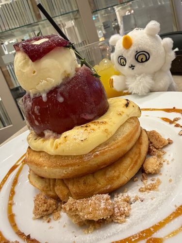 りんごパンケーキ🍎🥞