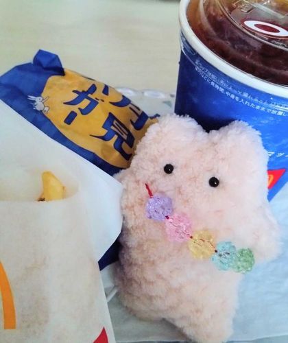 月見バーガー、久しぶりに食べたけどおいしかったね✨