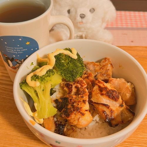 昼ごはん!
いただきみゃす!
