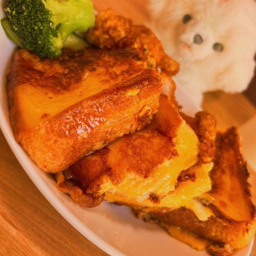 フレンチトーストいただきます