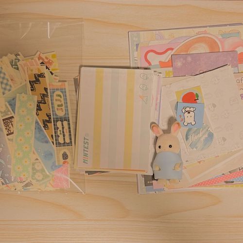 メルカリで安くメモとマステを購入!
購入もスムーズで嬉しかった!
