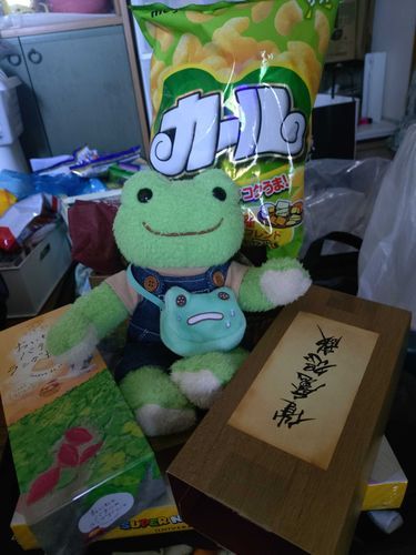 お土産いっぱいもらったよ！
