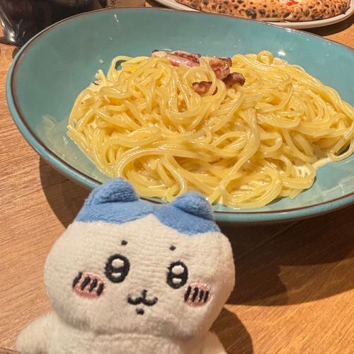 つやつや、カルボナ〜ラ🍝