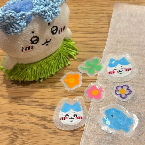 作ったのッ⁉️シールッッ‼️‼️