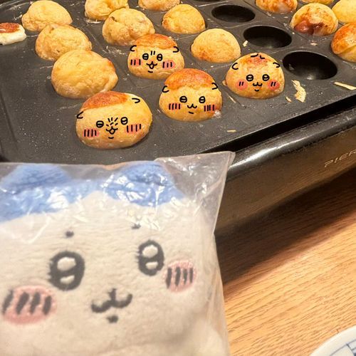 たこ焼きにくりまん先輩が出現しました！！！！！