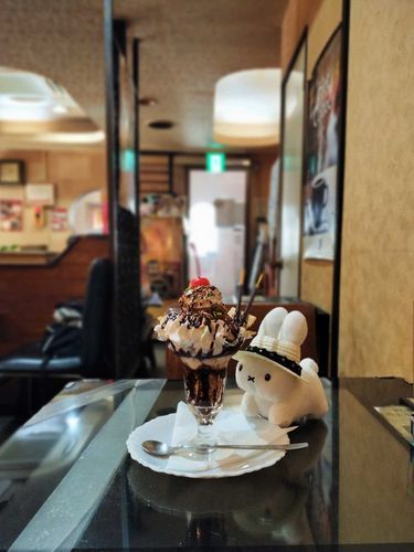 昭和からある喫茶店のパフェ好き