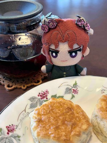 スコーンが食べたくて交渉するちみのり