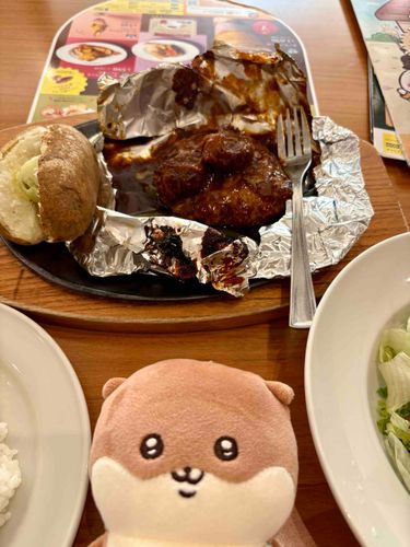 ココスへ来た
包み焼きハンバーグのコクが染み渡る