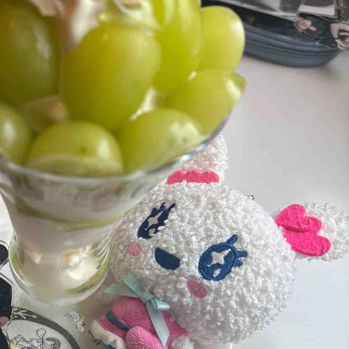 おっきなパフェを食べた！！！！♡
あまくておいしいシャインマスカット(*´ч`*)