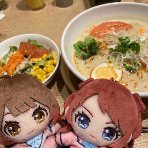 姉　PFCばらんすをかんがえられたまーらーぱすたよ‼️
妹　ぼりゅーむたーっぷりでおいしかったです‼️‼️‼️
