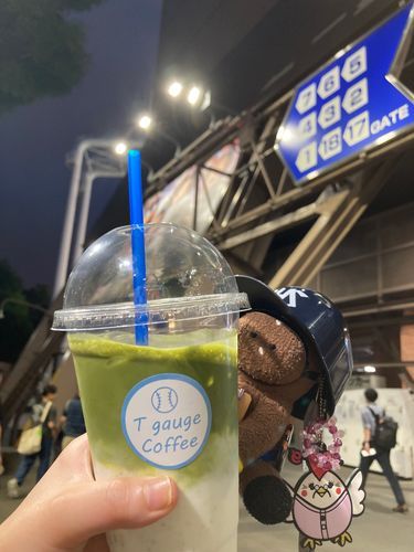 こうりゅうせんだからさやまちゃラテだって〜⚾️🏟️