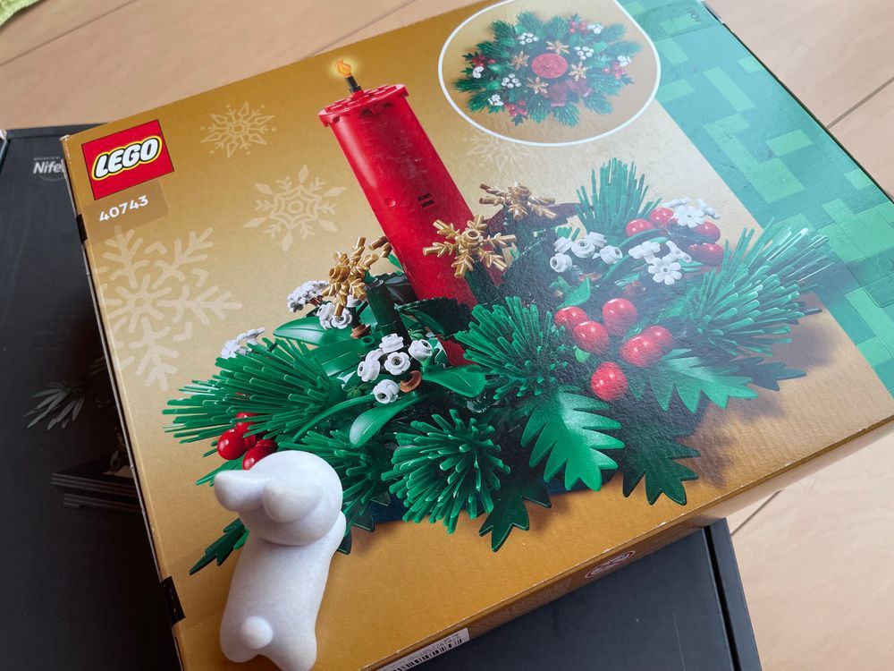 6ヶ月早いクリスマスプレゼントです！開けるのは12月になってからですよ〜。まだ作ってないものたくさんあるので楽しみ沢山ですね！