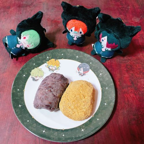 今日のおやつはおはぎだぞ〜