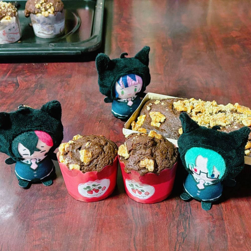 本日はチョコレートブラウニーを作りましたよ🍫
