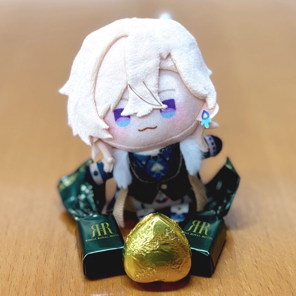 チョコをもらったんだ🍫
