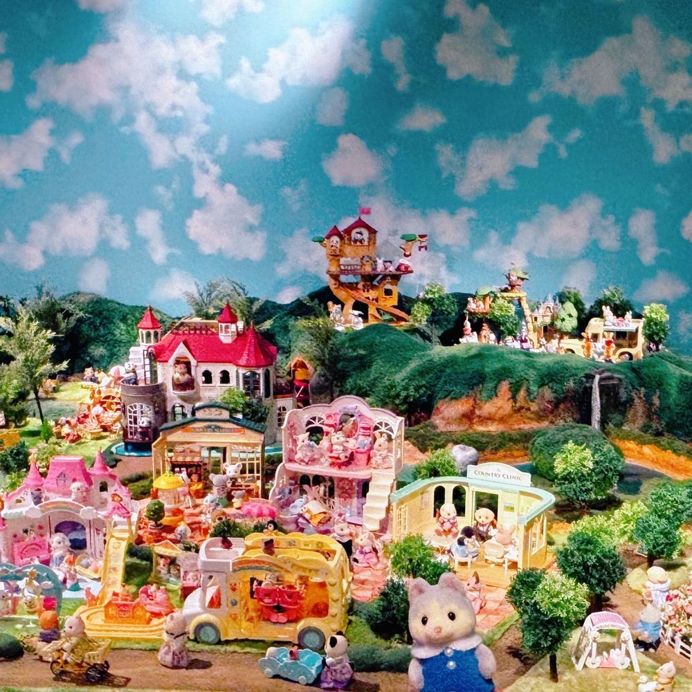 今日はシルバニア展に行ったよ
おれたちの仲間がいっぱいいたよ