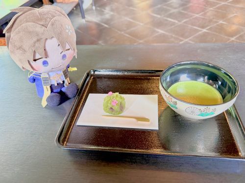 つつじの練り切り！