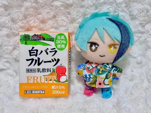 しろばらふるーつ🍎🍑🍌です！