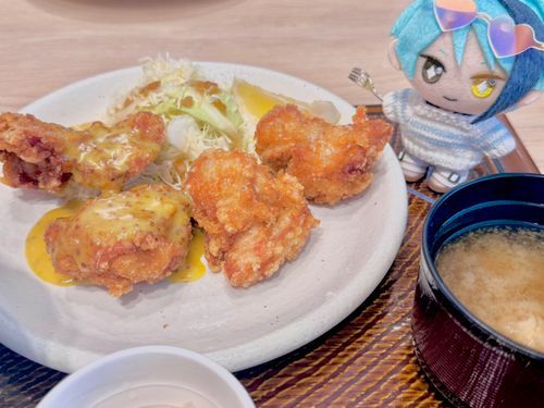 はにーますたーどのからあげです！