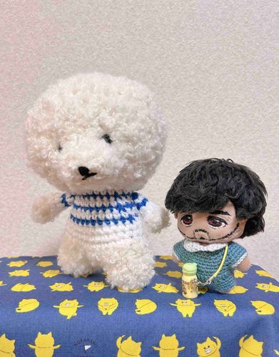おいぬさんと　おんなしぽーずだよー
びしょんふりーぜさんって　いうんだってー